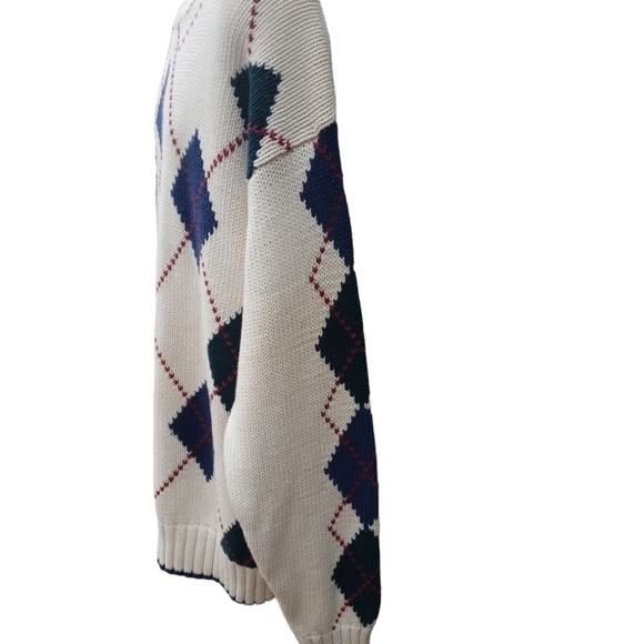 Vintage Brooks Brothers Cable Knit Sweater. Size L. 100% cotton - Picture 2 of 6